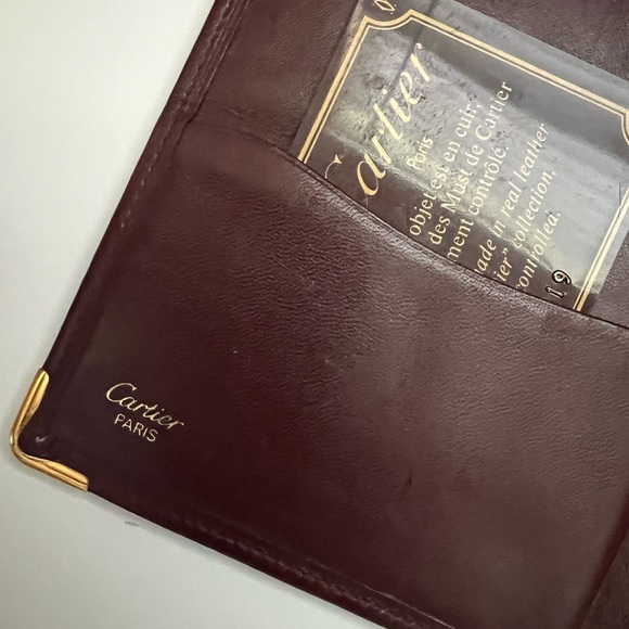 Cartier les must be de Cartier bifold wallet with authenticity card - Picture 4 of 8